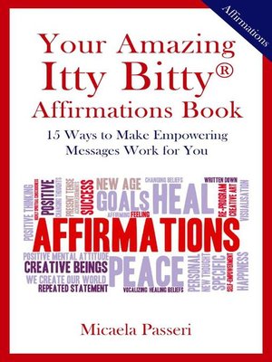 cover image of Your Amazing Itty Bitty Affirmations Book